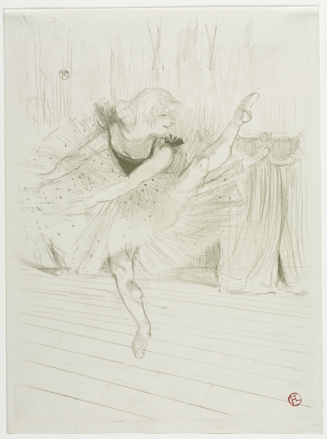 Henri de Toulouse-Lautrec — Miss Ida Heath, English Dancer
