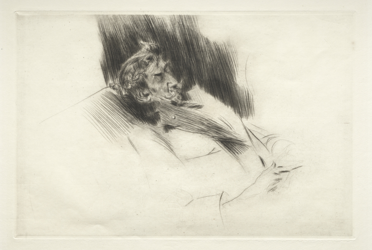 Giovanni Boldini — Whistler Asleep