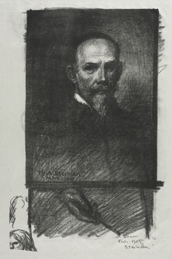Théophile Alexandre Steinlen — Self-Portrait