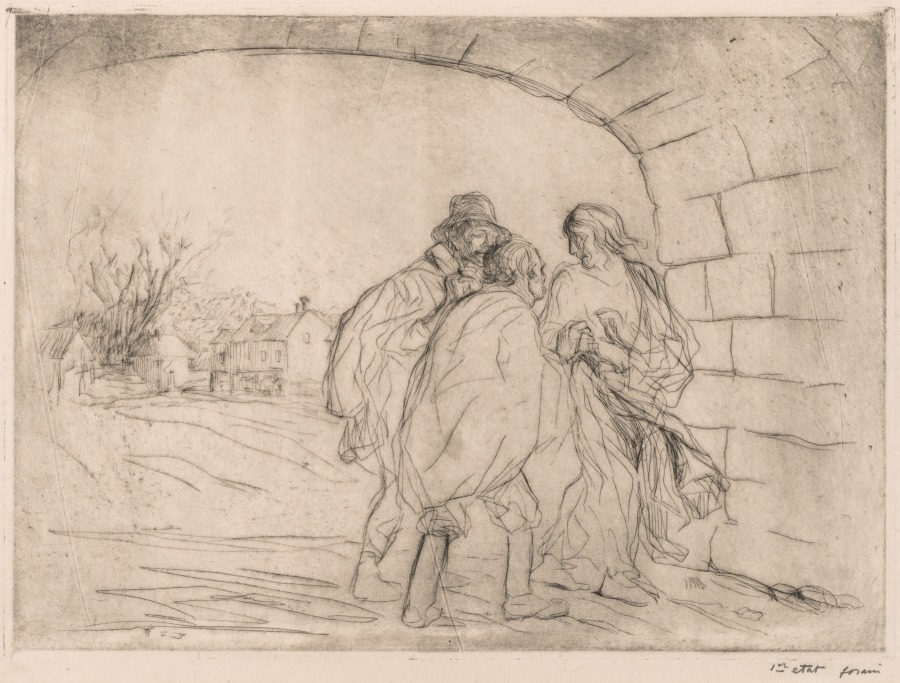 Jean Louis Forain — Encounter Under the Vault