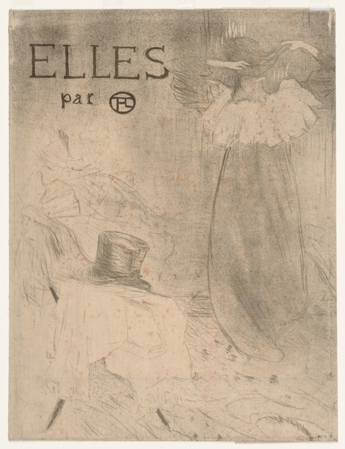 Henri de Toulouse-Lautrec — Folder for Frontispiece of Elles
