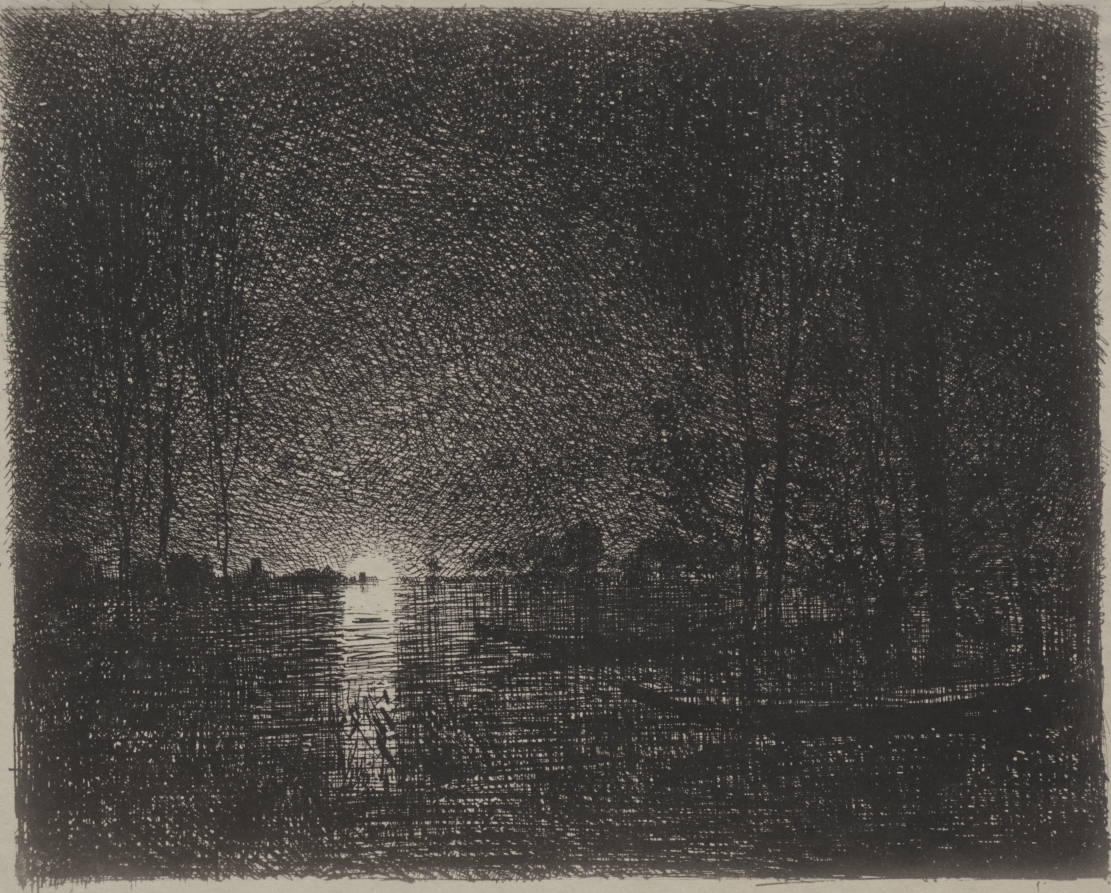 Charles François Daubigny — Nightpiece