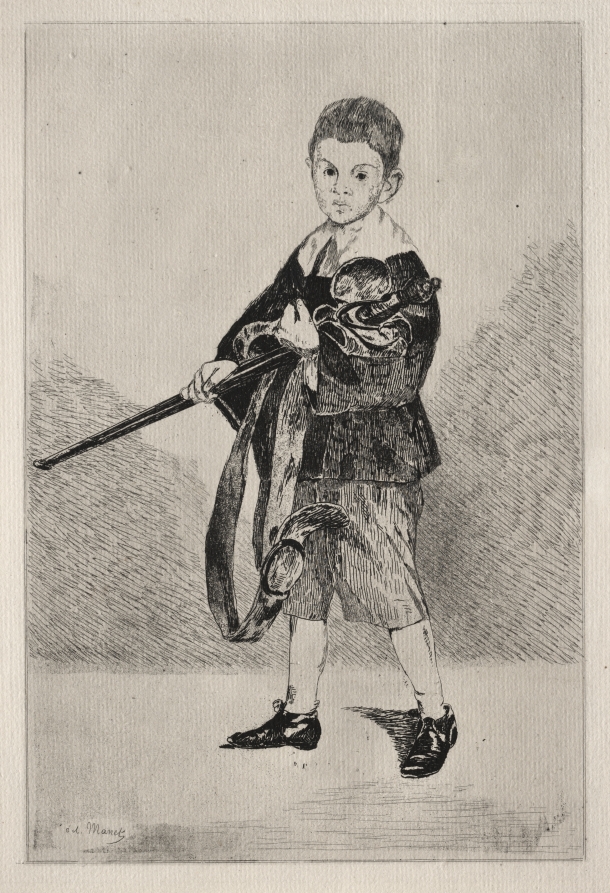 Édouard Manet — The Boy with a Sword