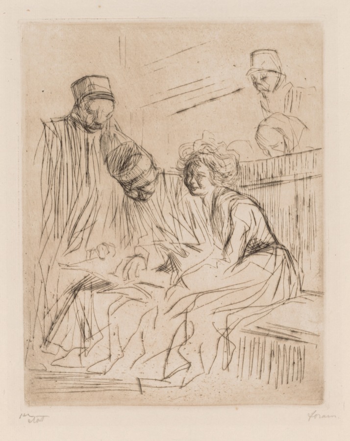 Jean Louis Forain — Reading of the Barrister's Brief