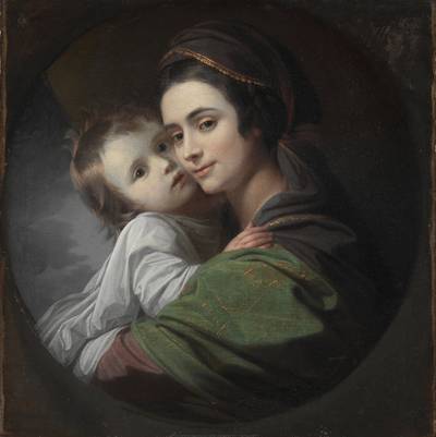 Elizabeth Shewell West and Her Son, Raphael