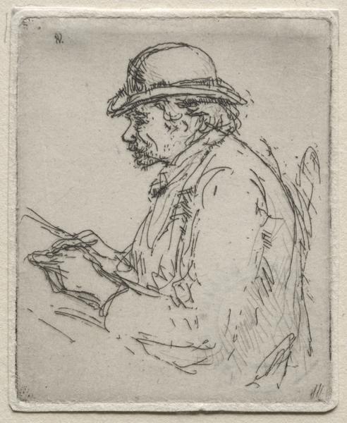 Paris:  Café Artist