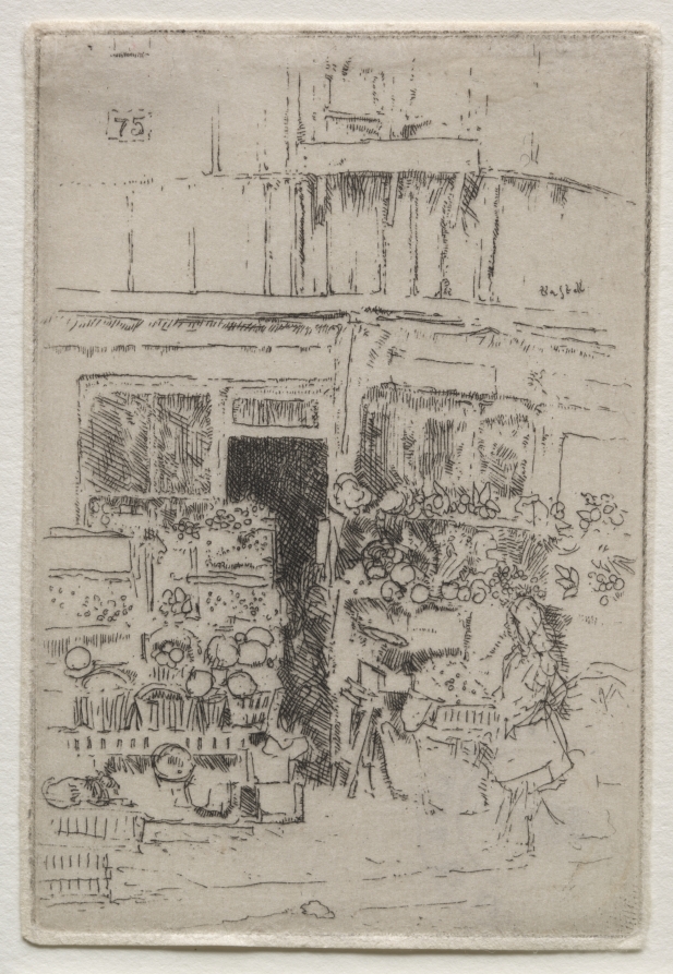 Ernest Haskell — Paris:  The Little Fruit Shop