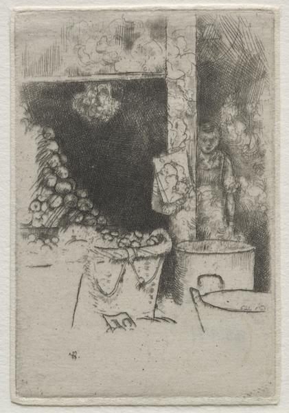 Paris:  Frying Potatoes