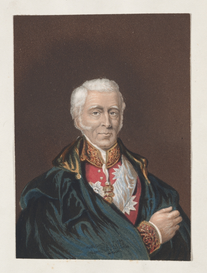 George Baxter — Arthur Wellesley, Duke of Wellington