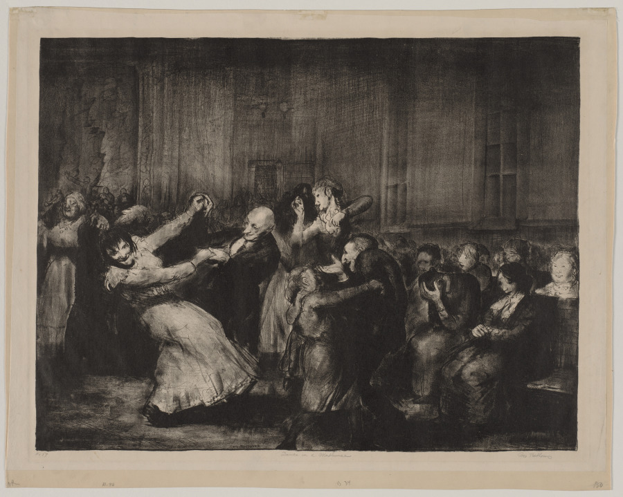 George Bellows — Dance in a Madhouse