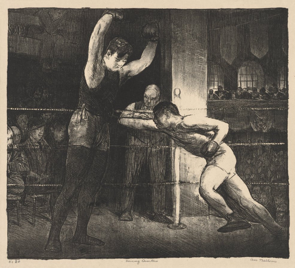 George Bellows — Training Quarters