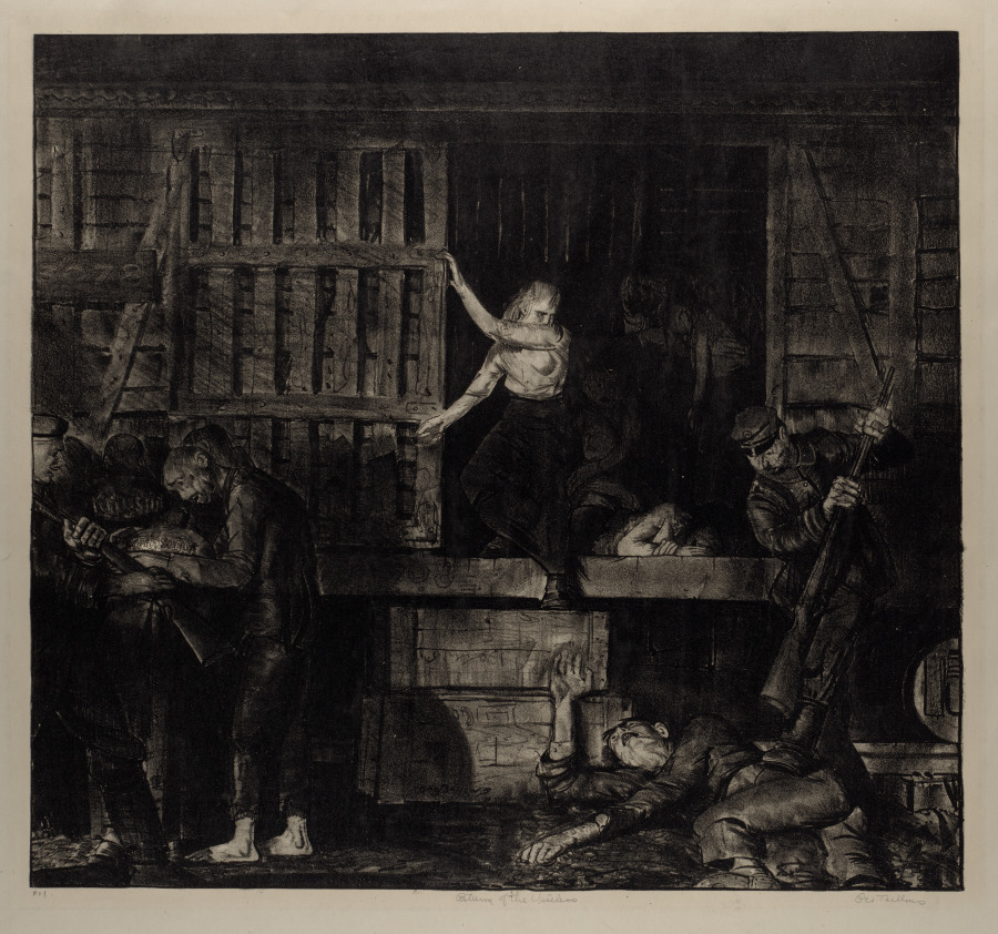 George Bellows — War Series:  The Return of the Useless