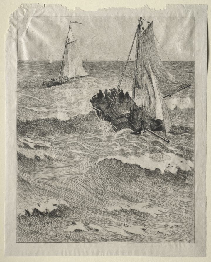 Hendrik Willem Mesdag — Marine Scene