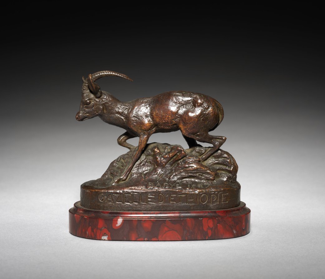 Antoine-Louis Barye — Gazelle d'Ethiopie