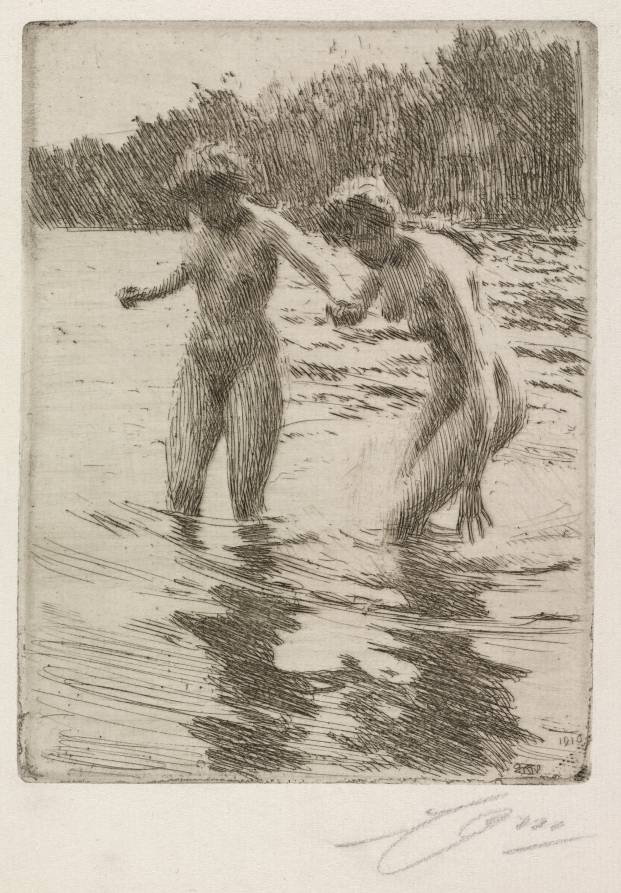 Anders Zorn — Two Bathers