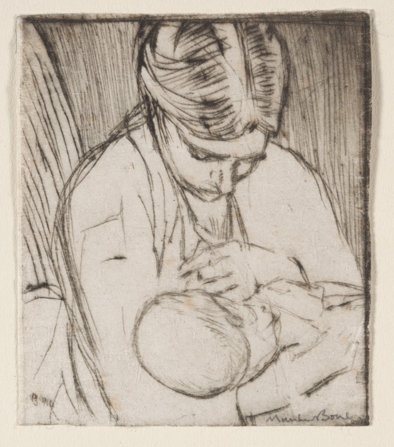 Muirhead Bone — Gertrude and Stephen, No. 6