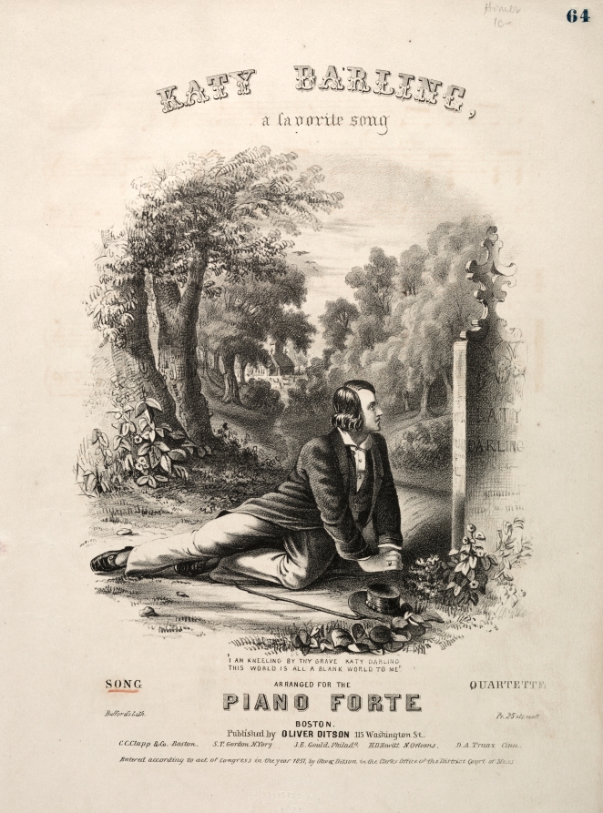 Winslow Homer — Katy Darling - Sheet Music Cover
