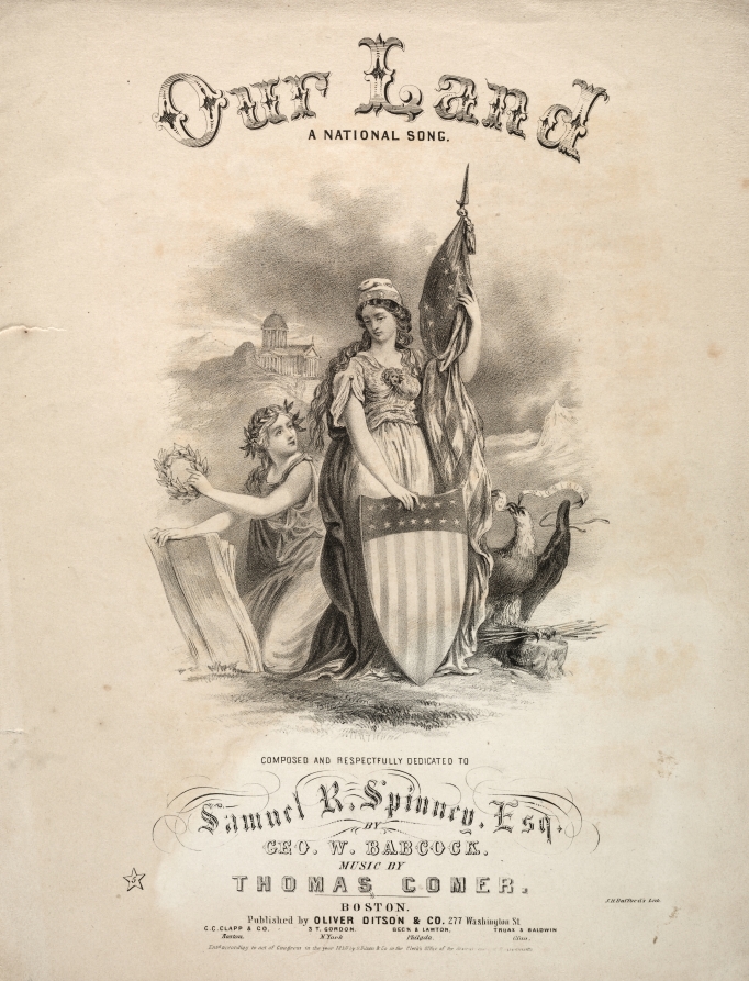 Winslow Homer — Our Land - Sheet Music Cover