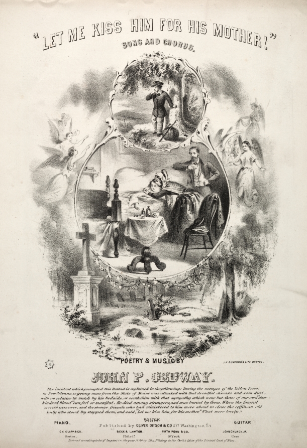 Winslow Homer — Let me Kiss him for his Mothers - Sheet Music Cover