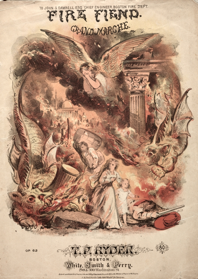 Winslow Homer — Fire Fiend - Sheet Music Cover