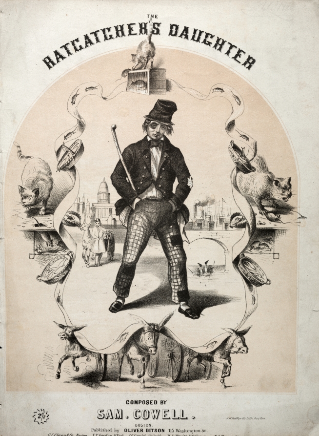 Winslow Homer — The Ratcatcher's Daughter - Sheet Music Cover