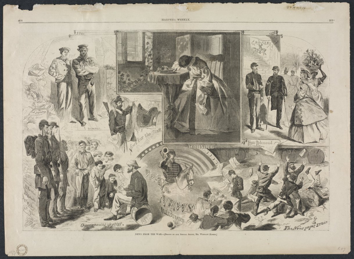 Winslow Homer — News from the War