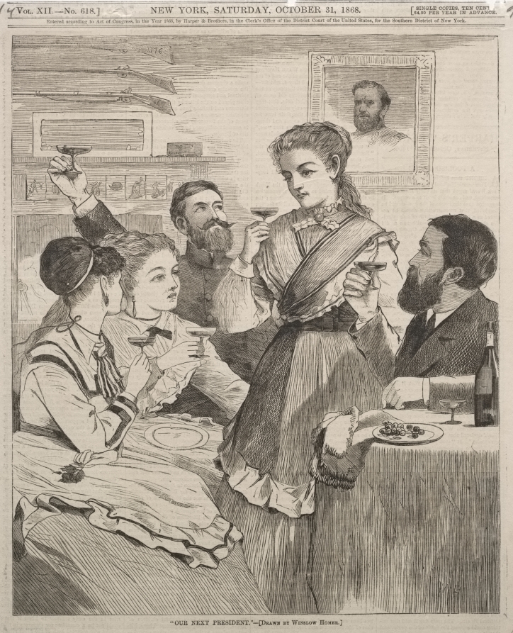 Winslow Homer — "Our Next President"
