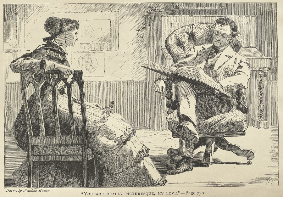 Winslow Homer — "You  Are Really Picturesque, My Love"