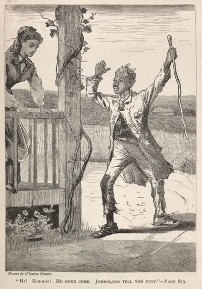 "Hi! H-O-O-O!  He Done Come.  Jumboloro Tell You First."