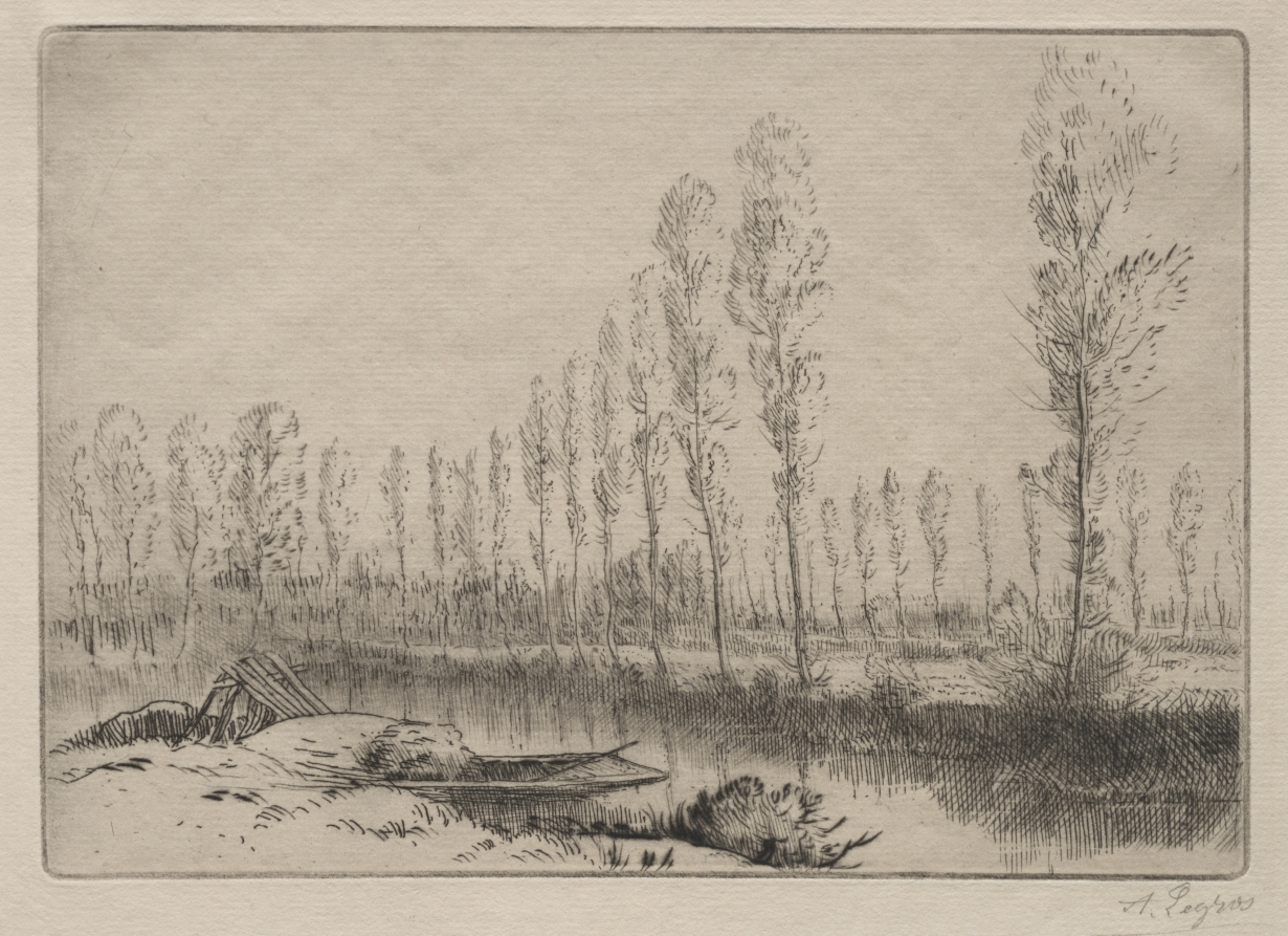 Alphonse Legros — Près d'Amiens, les tourbières