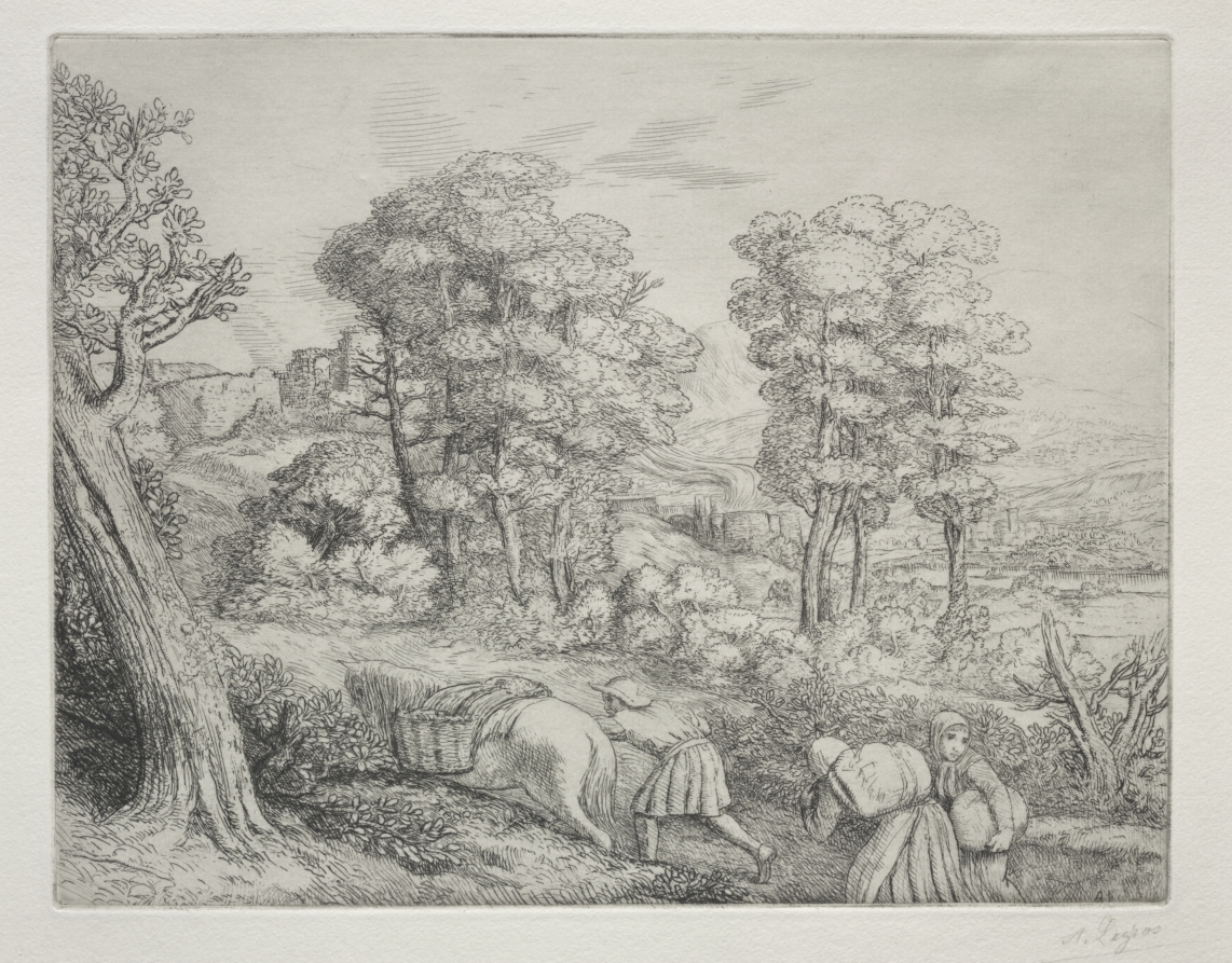 Alphonse Legros — The Return to the Farm (Le Retour à la Ferme)