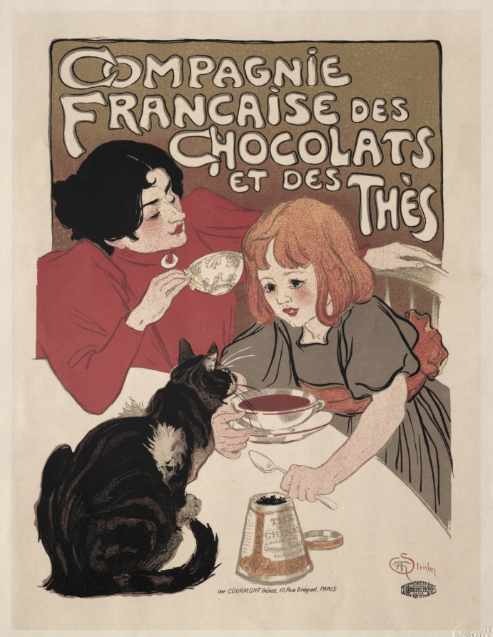 Théophile Alexandre Steinlen — Compagnie Française des Chocolate et des Thés