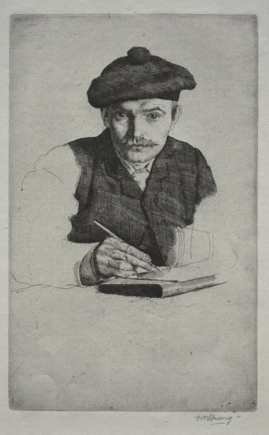 William Strang — Self-Portrait