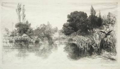 Shere Mill Pond (The Larger Plate)