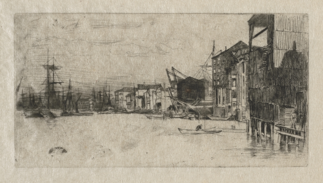 James McNeill Whistler — Free Trade Wharf