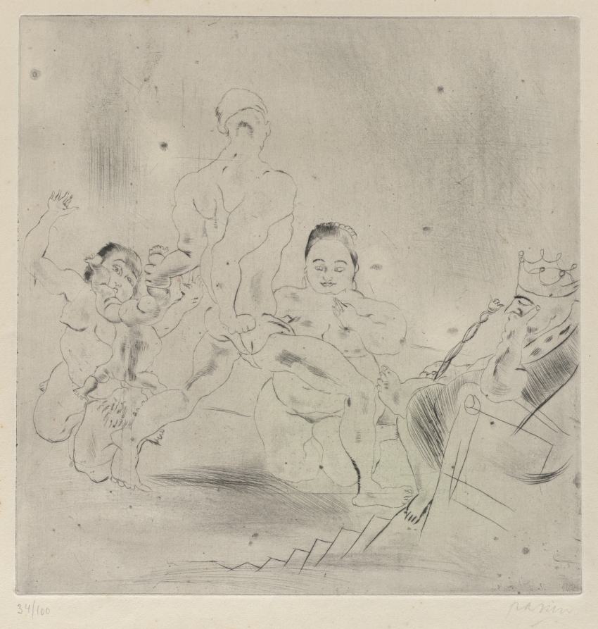 Jules Pascin — The Judgment of Solomon