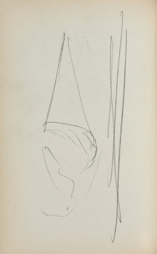 Maurice Prendergast — Italian Sketchbook: Sail (page 69)