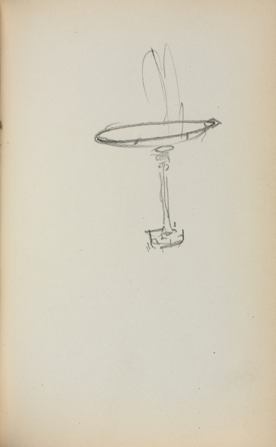 Maurice Prendergast — Italian Sketchbook: Fountain (page 145)
