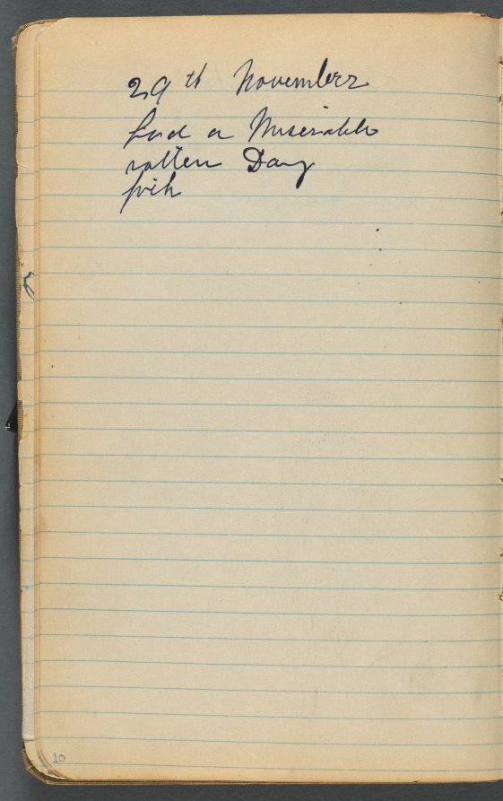 Maurice Prendergast — Sketchbook, page 010: Notes 