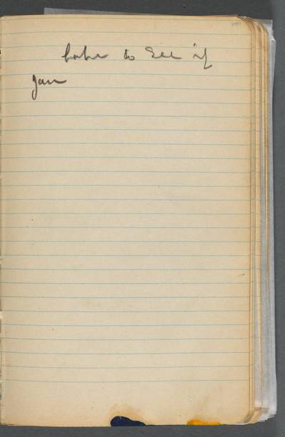 Sketchbook, page 144: Notes 