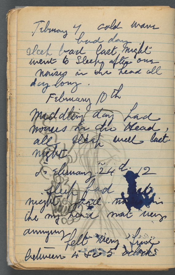 Maurice Prendergast — Sketchbook, page 024: Notes 