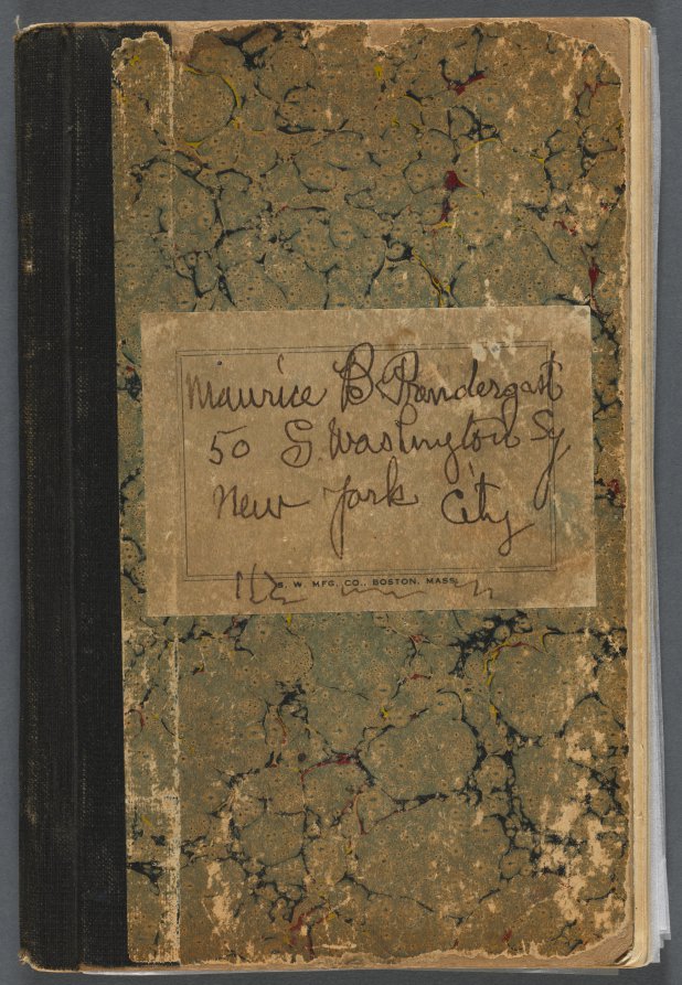 Maurice Prendergast — Sketchbook- The Granite Shore Hotel, Rockport