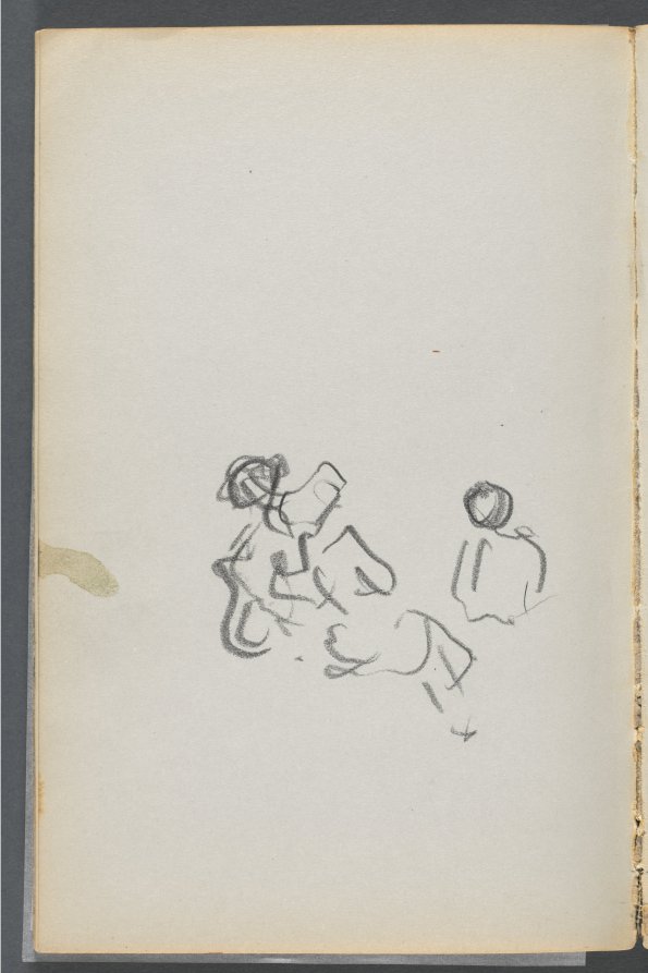 Maurice Prendergast — Sketchbook, The Dells, N° 127, page 054: Figures
