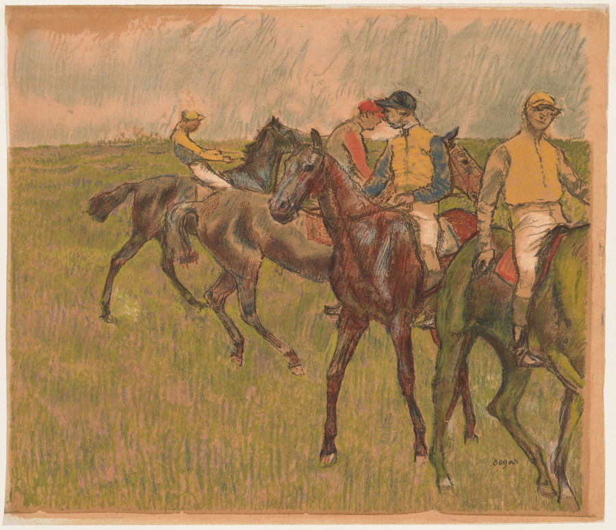 Auguste Clot — Race Horses