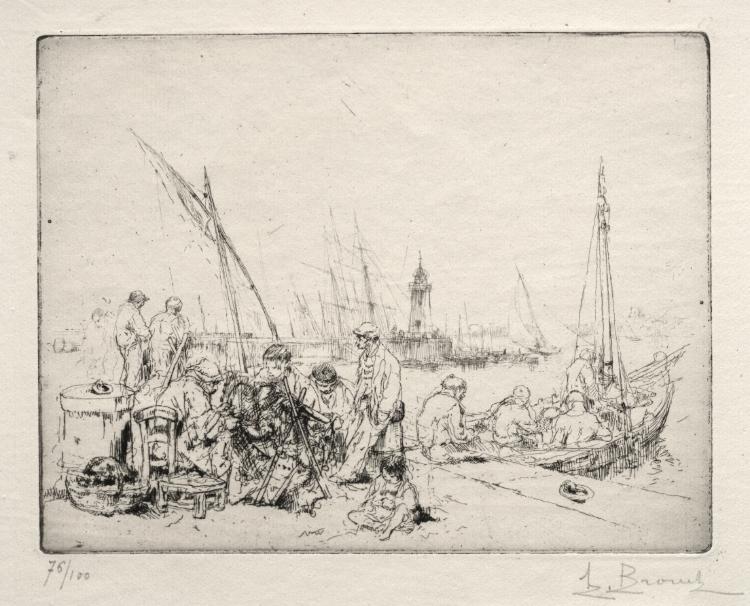 Auguste Brouet — The Net Menders