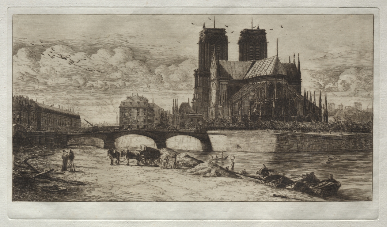 L'Abside de Notre Dame de Paris