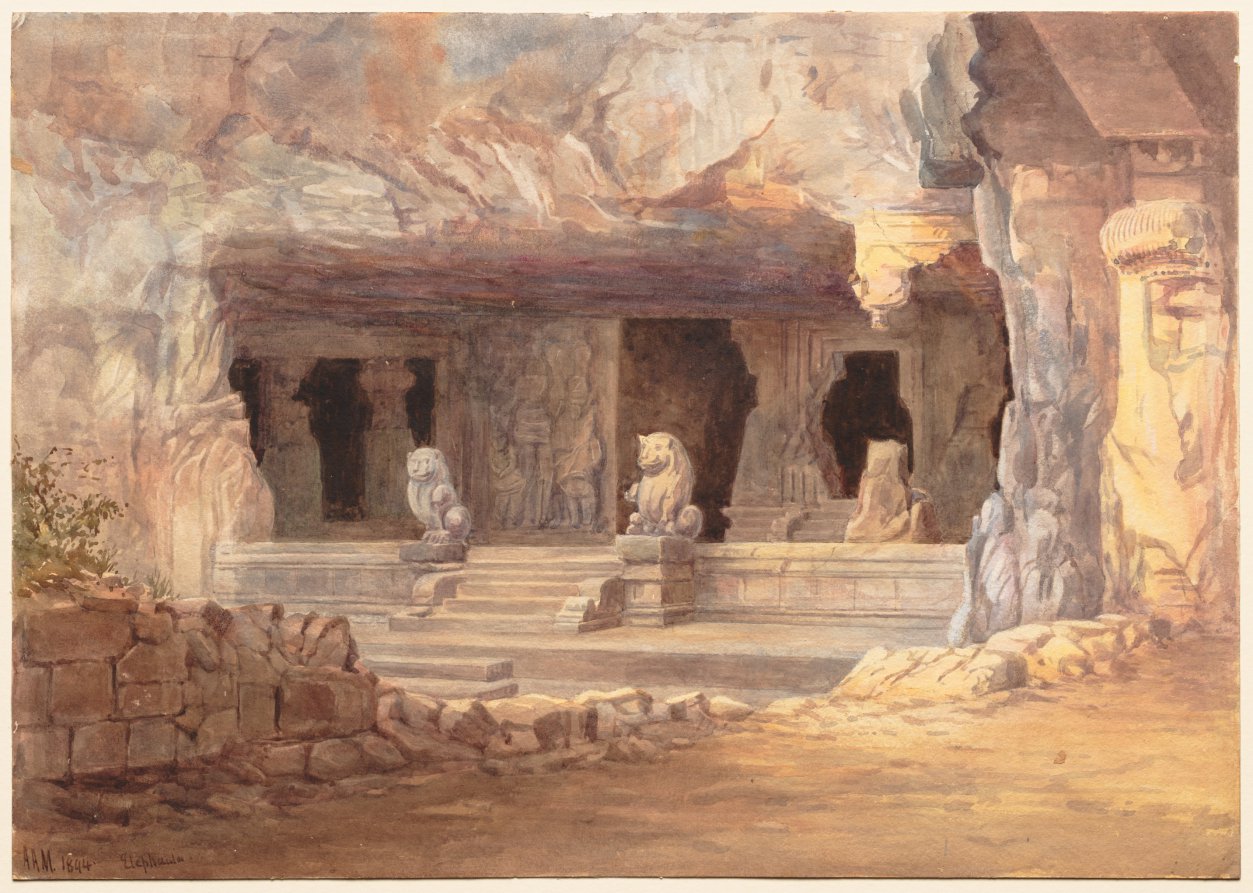 Unknown Artist — View of Elephanta