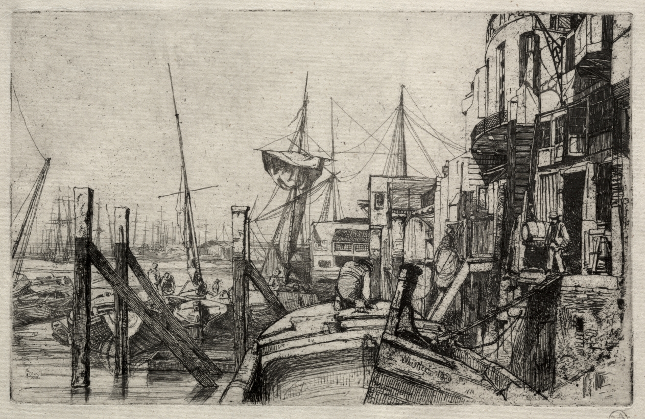 James McNeill Whistler — The Limehouse