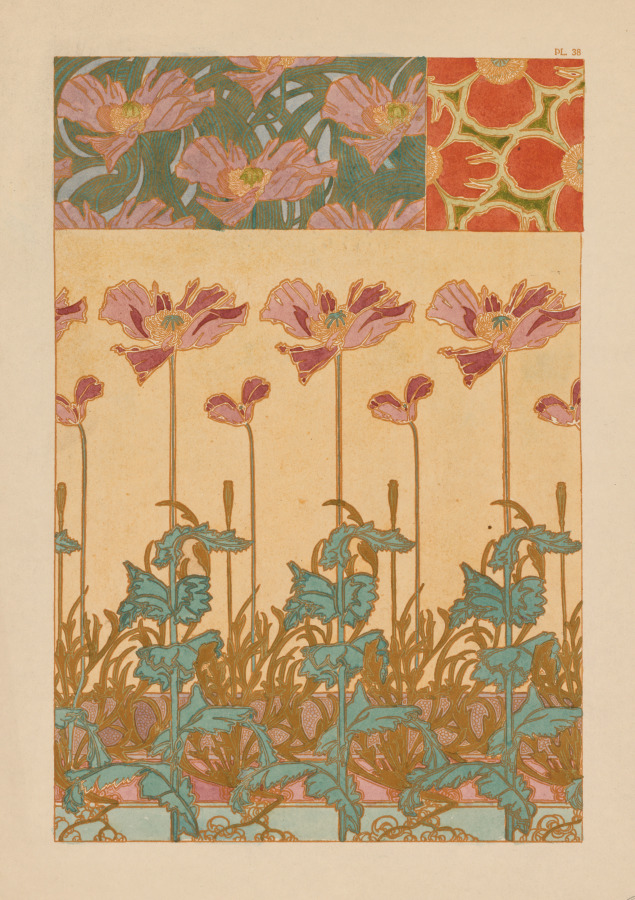 Documents Decoratifs:  Oriental Poppies