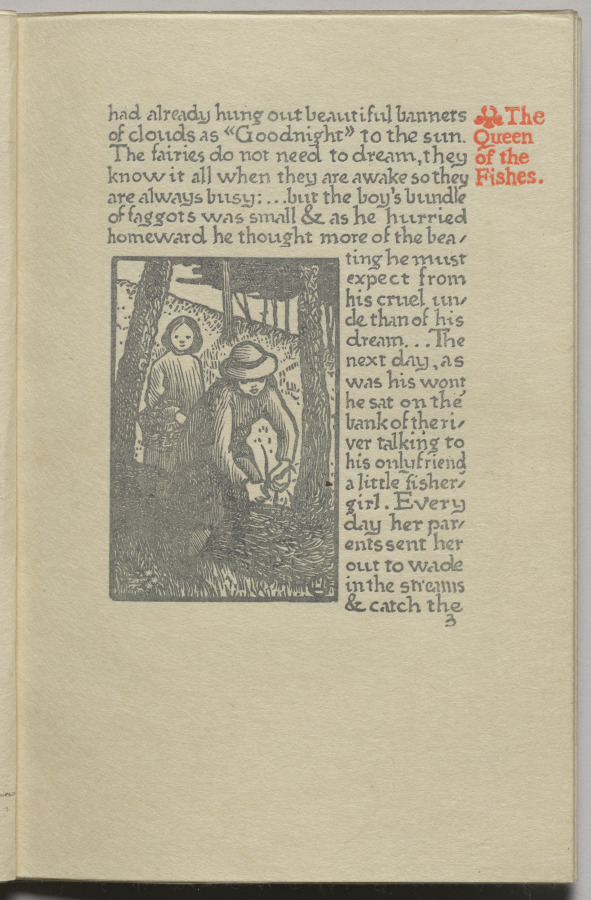 Lucien Pissarro — The Queen of the Fishes: Plate 3